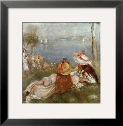 Ragazze In Riva Al Mare, C.1894 by Pierre-Auguste Renoir Pricing Limited Edition Print image