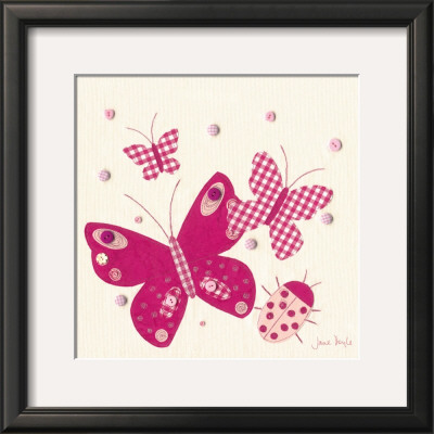 Patchwork Butterflies by Jane Doyle Pricing Limited Edition Print image
