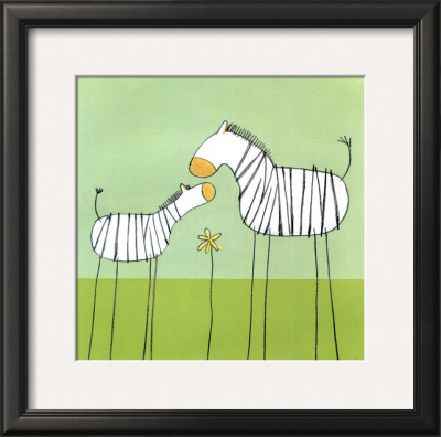 Stick-Leg Zebra Ii by Erica J. Vess Pricing Limited Edition Print image