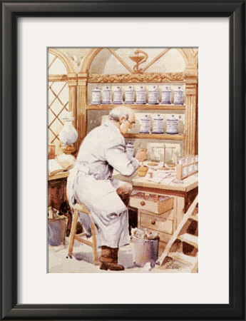 Pharmacist by Joaquin Moragues Pricing Limited Edition Print image