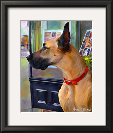 Great Dane by Robert Mcclintock Pricing Limited Edition Print image