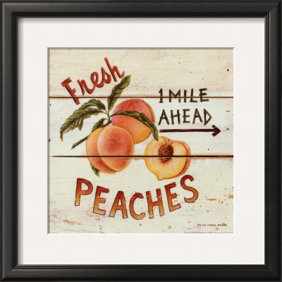 Fresh Peaches by David Carter Brown Pricing Limited Edition Print image