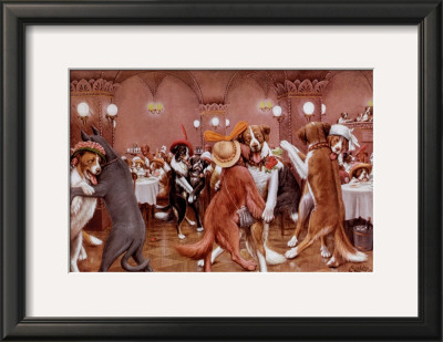 New Year's Eve In Dogville by Cassius Marcellus Coolidge Pricing Limited Edition Print image