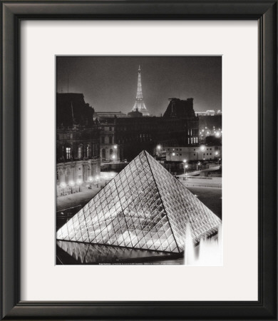 La Pyramide De Louvre by Serge Sautereau Pricing Limited Edition Print image