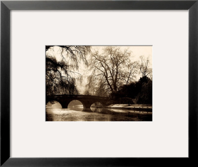 Clare Bridge, Cambridge by Derek Langley Pricing Limited Edition Print image