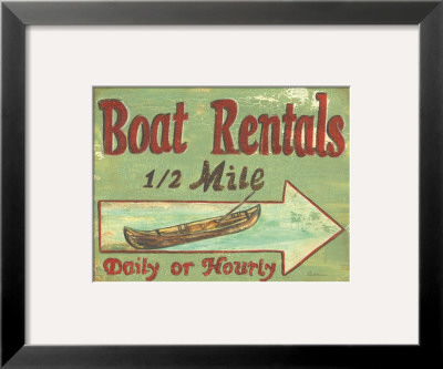 Boat Rentals by Grace Pullen Pricing Limited Edition Print image