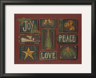 Joy Peace Love by Kim Lewis Pricing Limited Edition Print image