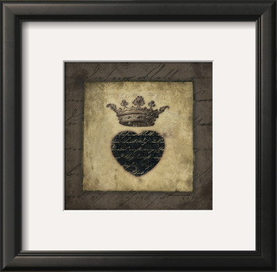 Script Heart by Stephanie Marrott Pricing Limited Edition Print image