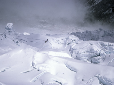 Erie Shot Of The Khumbu Ice Fall, Nepal by Michael Brown Pricing Limited Edition Print image