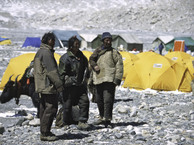 Everest Base Camp by Michael Brown Pricing Limited Edition Print image