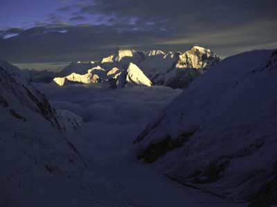 Sun Kissed Pumori, Nepal by Michael Brown Pricing Limited Edition Print image