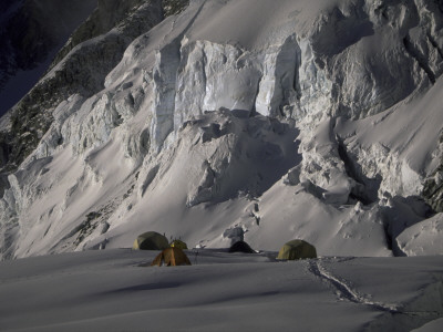 Camp One On Southside Of Everest, Nepal by Michael Brown Pricing Limited Edition Print image