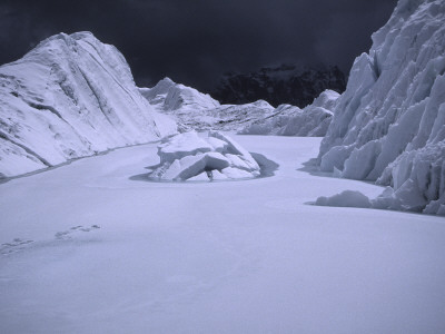 Glacier On Everest's Southside by Michael Brown Pricing Limited Edition Print image