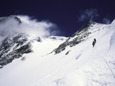 Mountaineering On Mt. Everest Southside by Michael Brown Pricing Limited Edition Print image