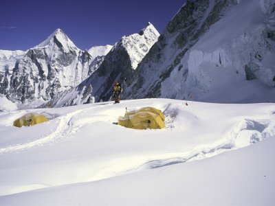 Camp One, Everest Southside by Michael Brown Pricing Limited Edition Print image