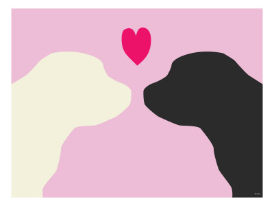 Pink Puppy Love by Avalisa Pricing Limited Edition Print image