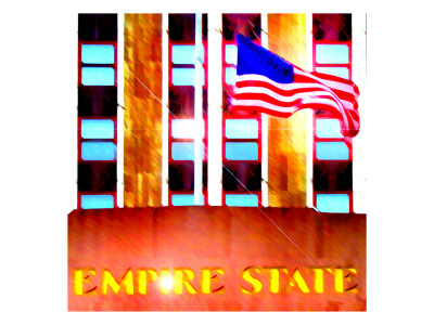 Empire State Building, New York by Tosh Pricing Limited Edition Print image