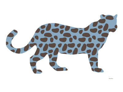 Blue Jaguar by Avalisa Pricing Limited Edition Print image