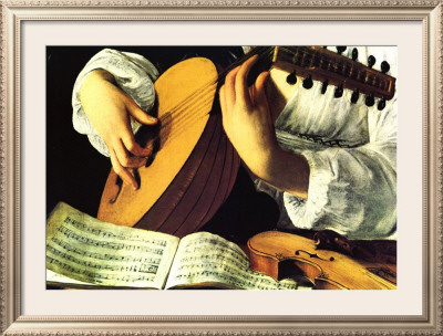 Lute Player, C. 1600 (Detail) by Caravaggio Pricing Limited Edition Print image