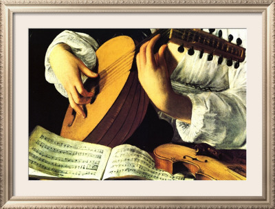 Lute Player, C. 1600 (Detail) by Caravaggio Pricing Limited Edition Print image