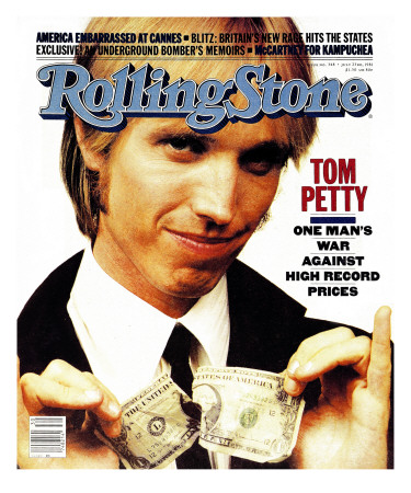Tom Petty, Rolling Stone No. 348, July 1981 by Aaron Rapoport Pricing Limited Edition Print image
