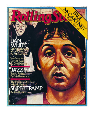 Paul Mccartney, Rolling Stone No. 295, July 1979 by Julian Allen Pricing Limited Edition Print image