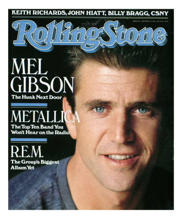 Mel Gibson, Rolling Stone No. 543, January 12, 1989 by Herb Ritts Pricing Limited Edition Print image