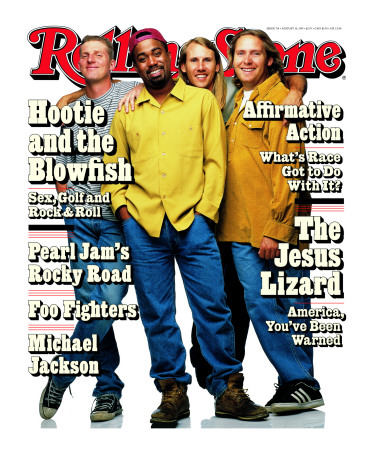 Hootie And The Blowfish, Rolling Stone No. 714, August 1995 by Mark Seliger Pricing Limited Edition Print image