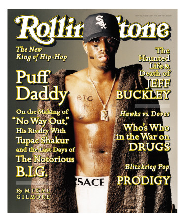 Puff Daddy, Rolling Stone No. 766, August 7, 1997 by Matthew Rolston Pricing Limited Edition Print image