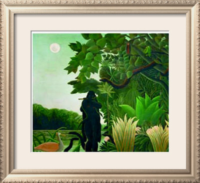 La Charmeuse De Serpents, C.1907 by Henri Rousseau Pricing Limited Edition Print image