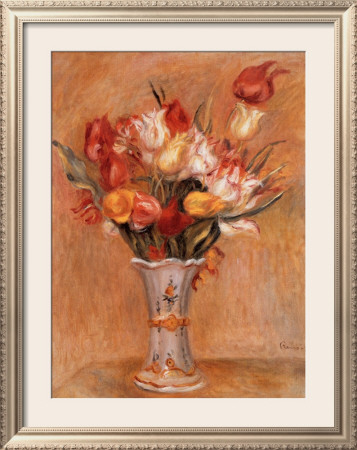 Tulipes by Pierre-Auguste Renoir Pricing Limited Edition Print image