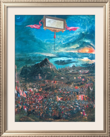 The Battle Of Alexander by Albrecht Altdorfer Pricing Limited Edition Print image