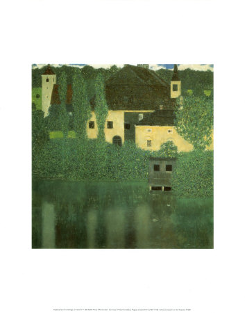 Schloss Unterach On Attersea by Gustav Klimt Pricing Limited Edition Print image
