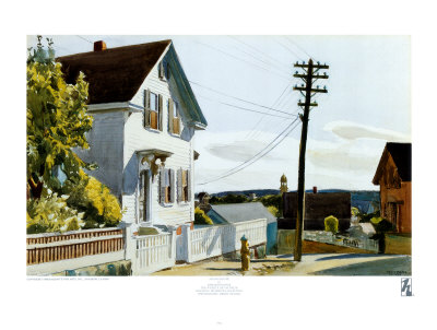 Adam's House by Edward Hopper Pricing Limited Edition Print image