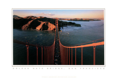 Golden Gate Bridge by Bob David Pricing Limited Edition Print image