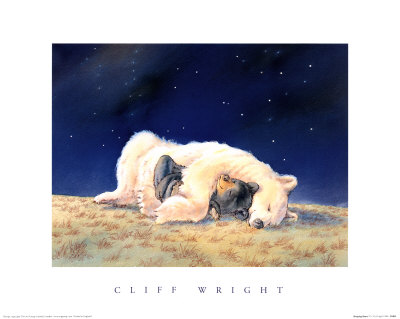 Sleeping Bears by Cliff Wright Pricing Limited Edition Print image