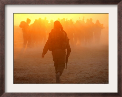 Israel Women Soldiers, Ein Yahav, Israel by Oded Balilty Pricing Limited Edition Print image