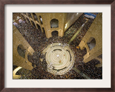 Thousands Attend Mass In Aparecida Do Norte, Brazil, October 12, 2006 by Victor R. Caivano Pricing Limited Edition Print image