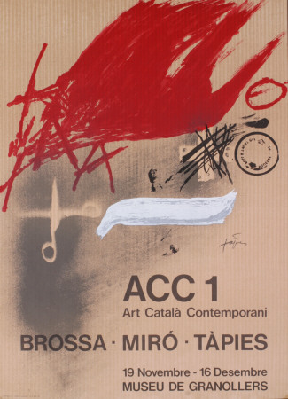 Acc1 - Brossa, Miro, Tapies by Antoni Tapies Pricing Limited Edition Print image