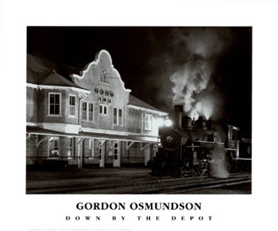 Down By The Depot by Gordon Osmundson Pricing Limited Edition Print image
