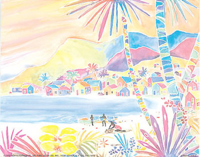 Beach Picnic by Lopez Pricing Limited Edition Print image