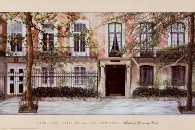 Shades Of Gramercy Park by Carol Saxe Pricing Limited Edition Print image