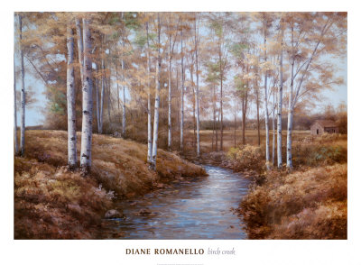 Birch Creek by Diane Romanello Pricing Limited Edition Print image