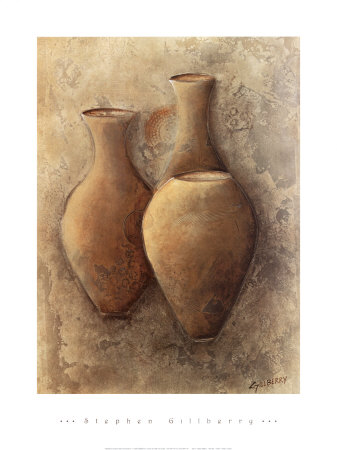 Three Pots by Stephen Gillberry Pricing Limited Edition Print image