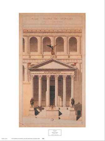 Temple De Vespasien by A. N. Normand Pricing Limited Edition Print image