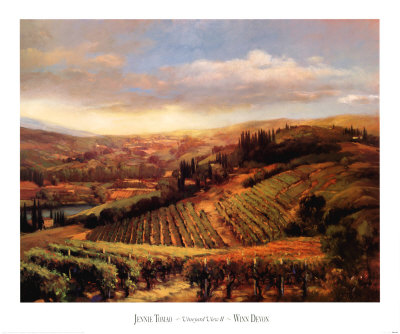 Vineyard View Ii by Jennie Tomao-Bragg Pricing Limited Edition Print image