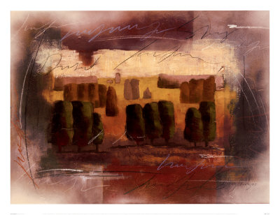 Tuscan Abstract I by Elizabeth Matrozos Pricing Limited Edition Print image