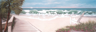 Tropical Surf by Lin Seslar Pricing Limited Edition Print image