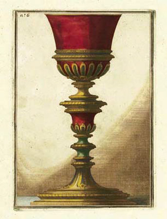 Red Goblet Iv by Giovanni Giardini Pricing Limited Edition Print image