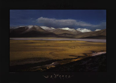 Lac Blanc, Sale De Tso Kar by Olivier Follmi Pricing Limited Edition Print image
